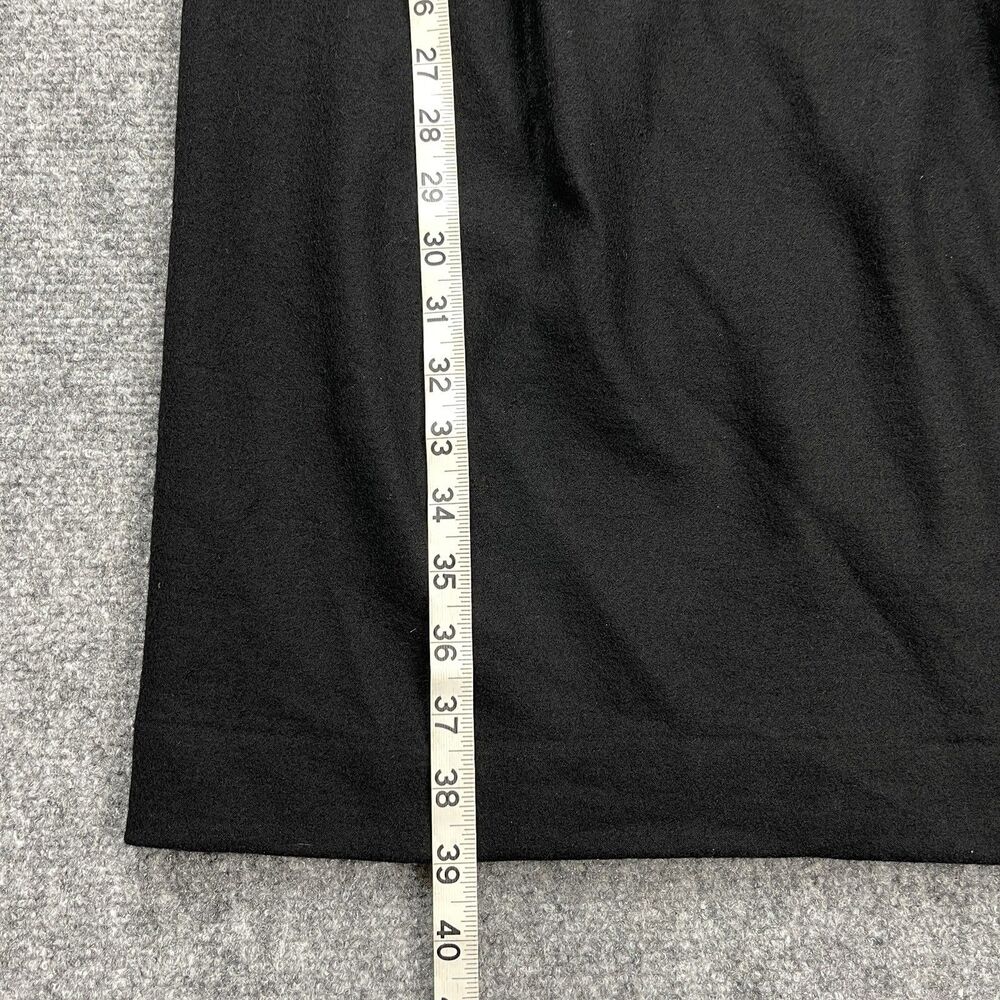 Banana Republic Little Black Wool Dress Sz 10 Embroidered Waist Lined NEW W Tags - Picture 13 of 14